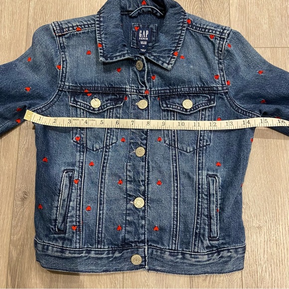 GAP Kids Embroidered Denim Jacket M(8-9y) - Picture 10 of 10